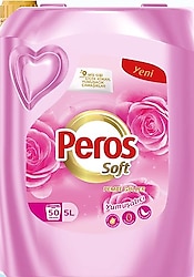 Peros Soft Pembe Güller Yumuşatıcı 50 Yıkama 5 lt