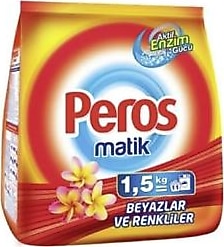Peros Matik Beyazlar ve Renkliler 1.5 kg Toz Deterjan