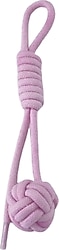 Pet Comfort İpli Pamuklu 18 cm Pembe Kedi Oyuncağı