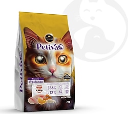 Petiva Balıklı 7 kg Kısırlaştırılmış Yetişkin Kedi Maması