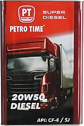 Petro Time Turbo 20W-50 16 lt 5'li Motor Yağı
