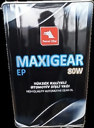 Petrol Ofisi Maxigear EP 80W 18 lt Şanzıman Yağı