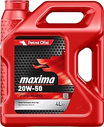 Petrol Ofisi Maxima 20W-50 4 lt Motor Yağı - 2023