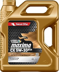 Petrol Ofisi Maxima CX 5W-30 4 lt Motor Yağı - 2026