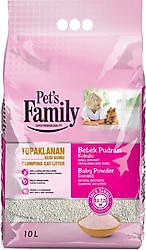 Pets Family 10 lt İnce Taneli Bentonit Kedi Kumu
