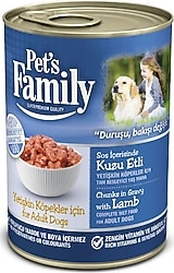 Pets Family 400 gr Yetişkin Konserve Köpek Maması