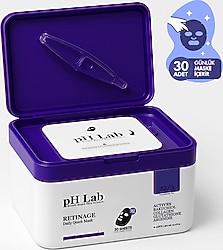 pH Lab Retinage Daily Quick Günlük 30'lu Yüz Maskesi
