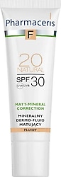 Pharmaceris F Mineral Matlaştırıcı Fluid Dermo SPF 30 30 ml Fondöten