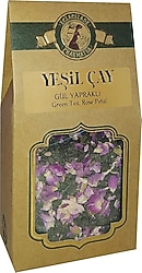 Pharmatea Gül Yapraklı 100 gr Yeşil Çay