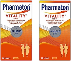 Pharmaton Vitality 60 Kapsül + 30 Kapsül
