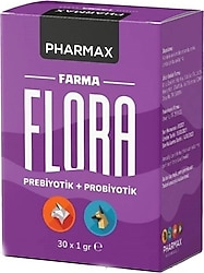 Pharmax 30'lu Farma Flora Prebiyotik + Probiyotik Kedi Köpek Vitamini