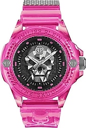 Philipp Plein The Skull Synthetic PWWAA0624 Pembe Erkek Kol Saati