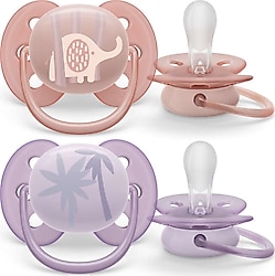 Philips Avent SCF091/09 Ultra Soft 0-6 Ay 2'li Kız Emzik