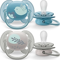 Philips Avent SCF091/15 Ultra Soft 6-18 Ay 2'li Erkek Emzik