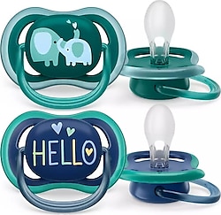 Philips Avent SCF349/18 Ultra Air +18 Ay 2'li Erkek Emzik
