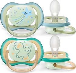 Philips Avent SCF376/18 Ultra Air Night 0-6 Ay 2'li Erkek Emzik