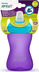 Philips Avent SCF802/02 Mor Yumuşak Uçlu Alıştırma Bardağı 300 ml