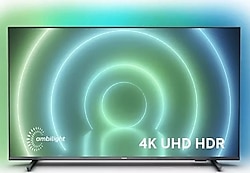Philips 50PUS7906 4K Ultra HD 50" 127 Ekran Uydu Alıcılı Android Smart LED TV