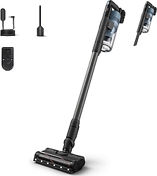 Philips SpeedPro Max Aspirateur Balai, Brosse à 360° Argent