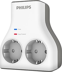 Philips CHP7020W 2'li Akım Korumalı Priz