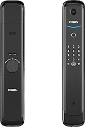 Philips DDL702-1HWS Parmak İzli Kartlı Kameralı Akıllı Kapı Kilidi