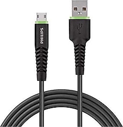 Philips DLC1530U 1.2 m Micro USB Hızlı Şarj Kablosu