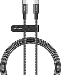 Philips DLC5030C 1 m Type-C to Type-C Hızlı Şarj Kablosu