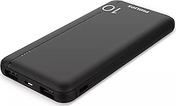 Philips DLP1810CB Siyah 10000 mAh Hızlı Şarj Powerbank