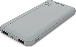 Philips DLP1810CV Gümüş 10000 mAh Hızlı Şarj Powerbank
