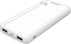 Philips DLP1810CW Beyaz 10000 mAh Hızlı Şarj Powerbank