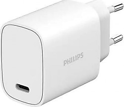 Philips DLP4329C 20 W Type-C Beyaz Hızlı Şarj Adaptörü