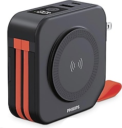 Philips DLP4347CB Siyah 10000 mAh Hızlı Şarj MagSafe Powerbank