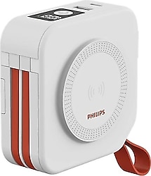 Philips DLP4347CW Beyaz 10000 mAh Hızlı Şarj MagSafe Powerbank