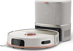 Philips HomeRun 5000 Serisi XU5100/20 Beyaz Çöp İstasyonlu Akıllı Robot Süpürge