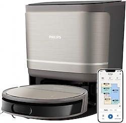 Philips HomeRun 9000 Serisi XU9100/10 Çöp İstasyonlu Akıllı Robot Süpürge