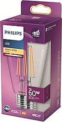 Philips Led Classic Beyaz Işık 7 W-60 W E27 ST64 Ampul