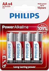 Philips Power Alkalin 4'lü AA Kalem Pil