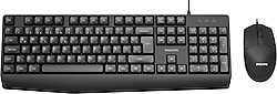 Philips SPK6237B Kablolu Klavye Mouse Seti