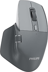 Philips SPK7858 Gri Şarjlı Sessiz Optik Kablosuz Mouse
