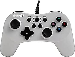 Philips SPL9505 Beyaz Kablolu PS3/PC Oyun Kolu