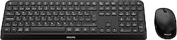 Philips SPT6407B Kablosuz Klavye Mouse Seti
