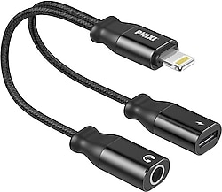 Phixi Basic CA115 Lightning to 3.5mm Aux Çevirici OTG Kablo