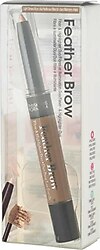 Physicians Formula Feather Brow Fiber Highlighter Duo Light Brown Kaş Belirginleştirici