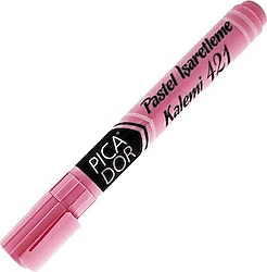 Picador 421 Doldurulabilir Pastel Pembe Fosforlu Kalem