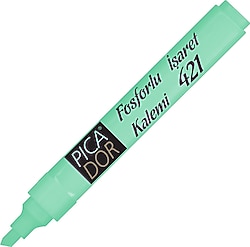 Picador 421 Doldurulabilir Pastel Yeşil Fosforlu Kalem
