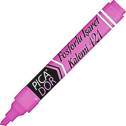Picador 421 Doldurulabilir Pembe Fosforlu Kalem