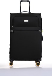 Pierre Cardin 04PC6000-01 Kumaş Siyah Büyük Boy Valiz