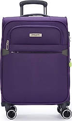Pierre Cardin 04PC6000-03 Kumaş Mor Kabin Boy Valiz