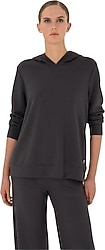 Pierre Cardin 50314972-VR006 Kapüşonlu Antrasit Kadın Sweatshirt