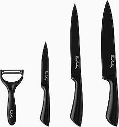Pierre Cardin Alexa Black 4 Parça Bıçak Seti